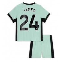 Chelsea Reece James #24 Rezervni Dres za djecu 2023-24 Kratak Rukav (+ Kratke hlače)